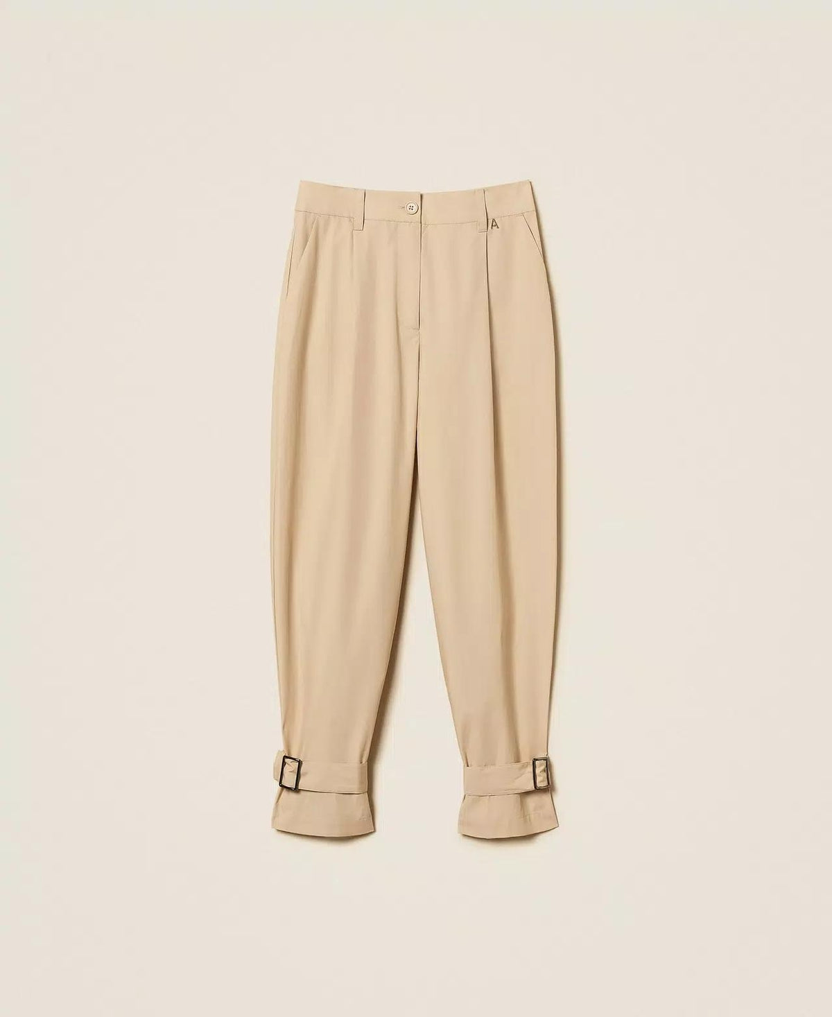 Pantalone Twinset Actitude in popeline donna