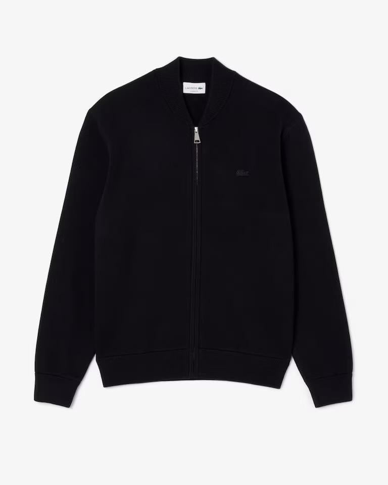 Maglia Lacoste fullzip in misto lana uomo
