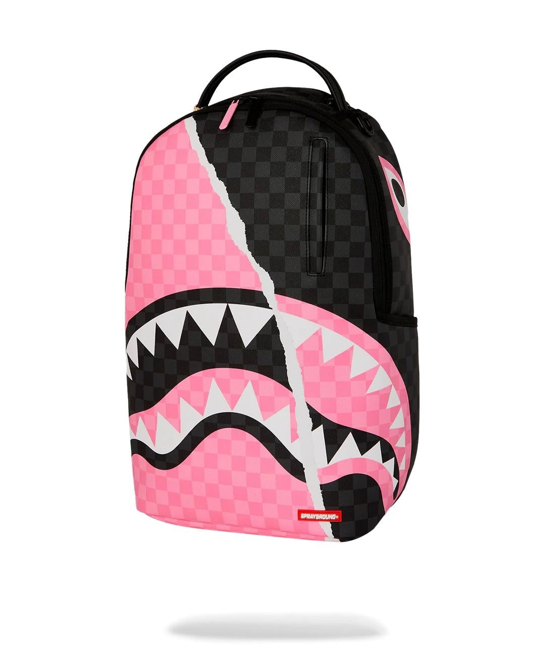 Zaino Sprayground fucsia "PINK AND BLACK TEAR SIP BACKPACK"
