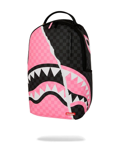 Zaino Sprayground fucsia "PINK AND BLACK TEAR SIP BACKPACK"